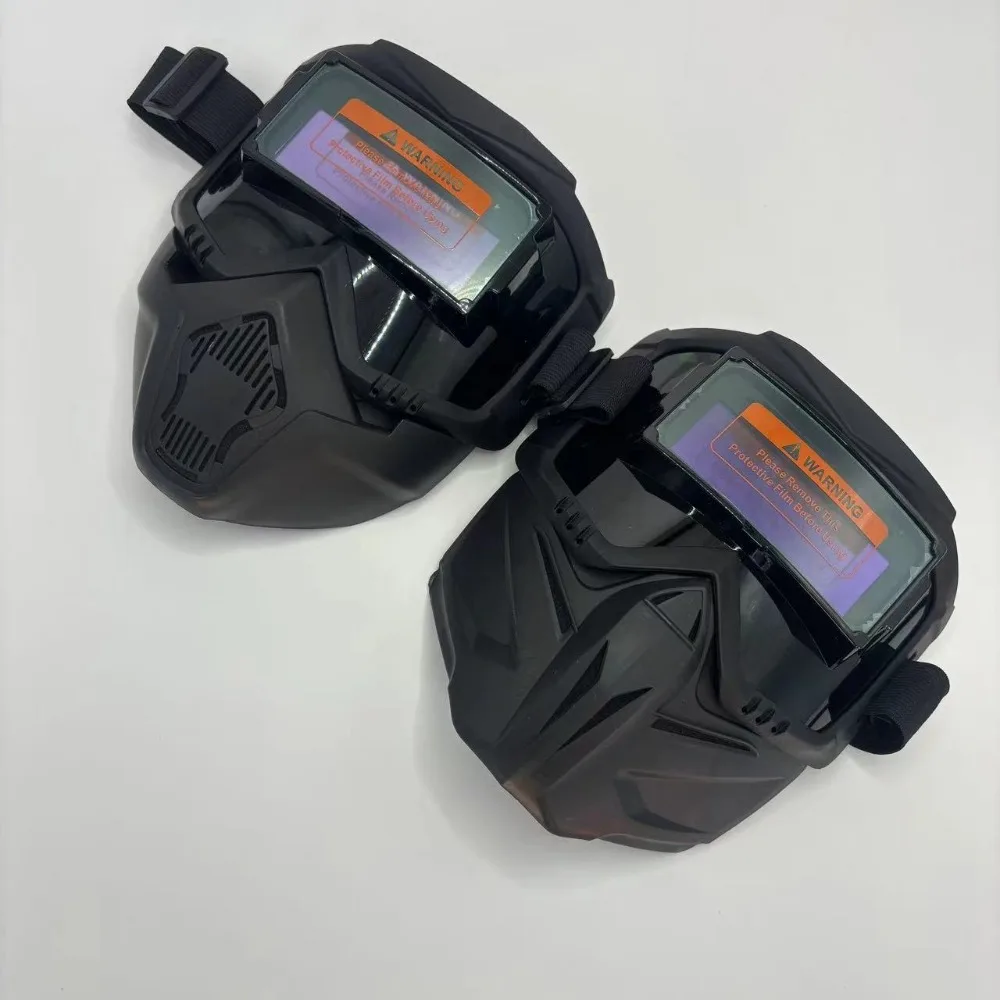

Auto Darkening Welding Glasses Detachable Split Type Welder Mask Impact Resistant Adjustable Band Face Shield