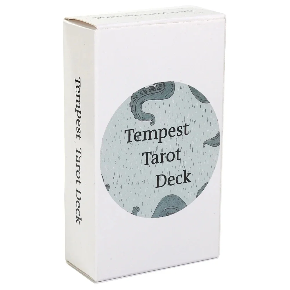 New 78pcs Tempest Tarot Cat Rule The Earth Tarot Deck Card Game Divination Tools Family Friend Table Game Christmas Gift