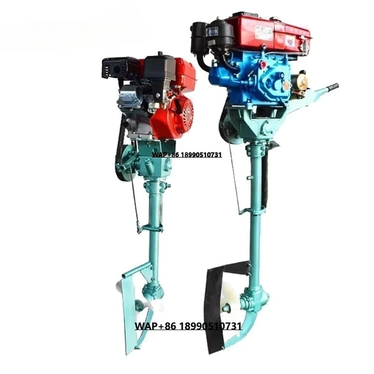 

8-24HP longtail outboard motor for manually started small fishing vessels