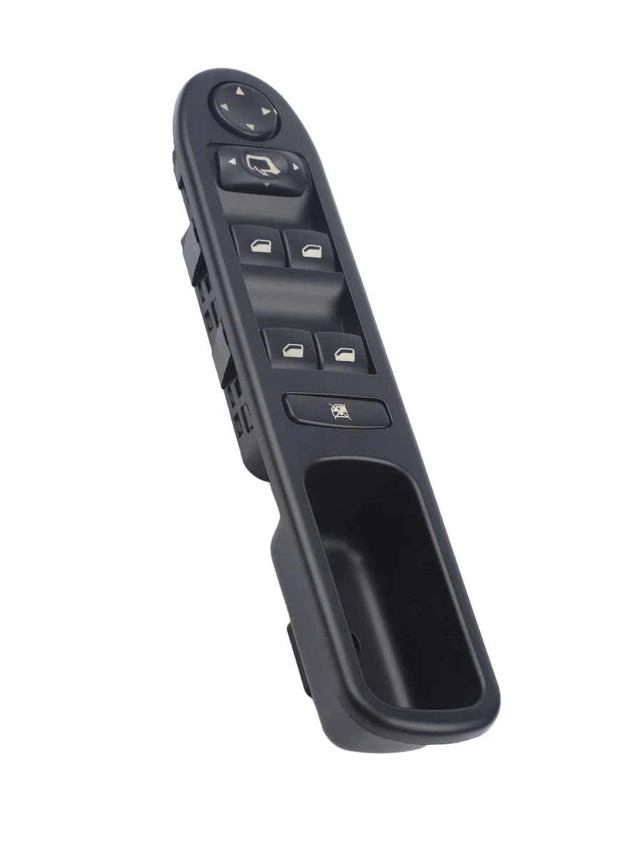 Electric Window Panel Switch for Front Left Door of 307 CC SW Break 3A C 3E 3B 3H 2000 to 2014 Left Hand Drive Models