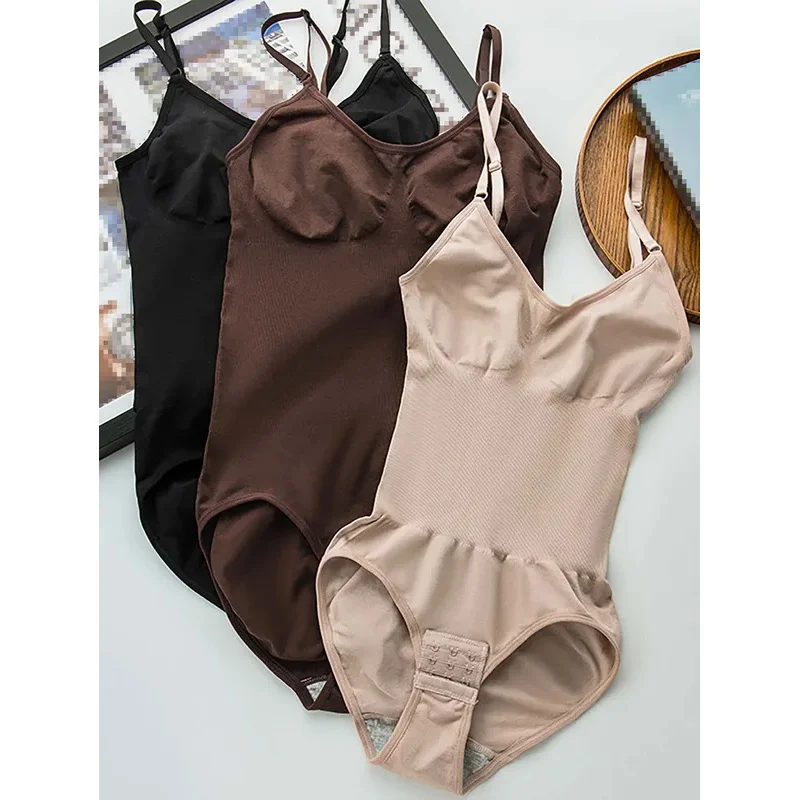 

High Elastic Shapewear Bodysuit Seamless Slimming Butt Lifter Open Crotch Women Sexy Smooth Out Body Suits