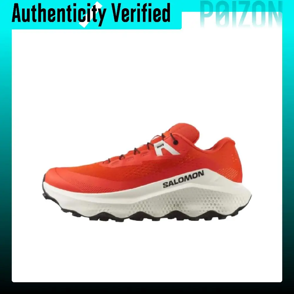 SALOMON Ultra Glide 3 Slip Resistant Abrasion Resistant Low top Running Shoes Men's Orange L47755900