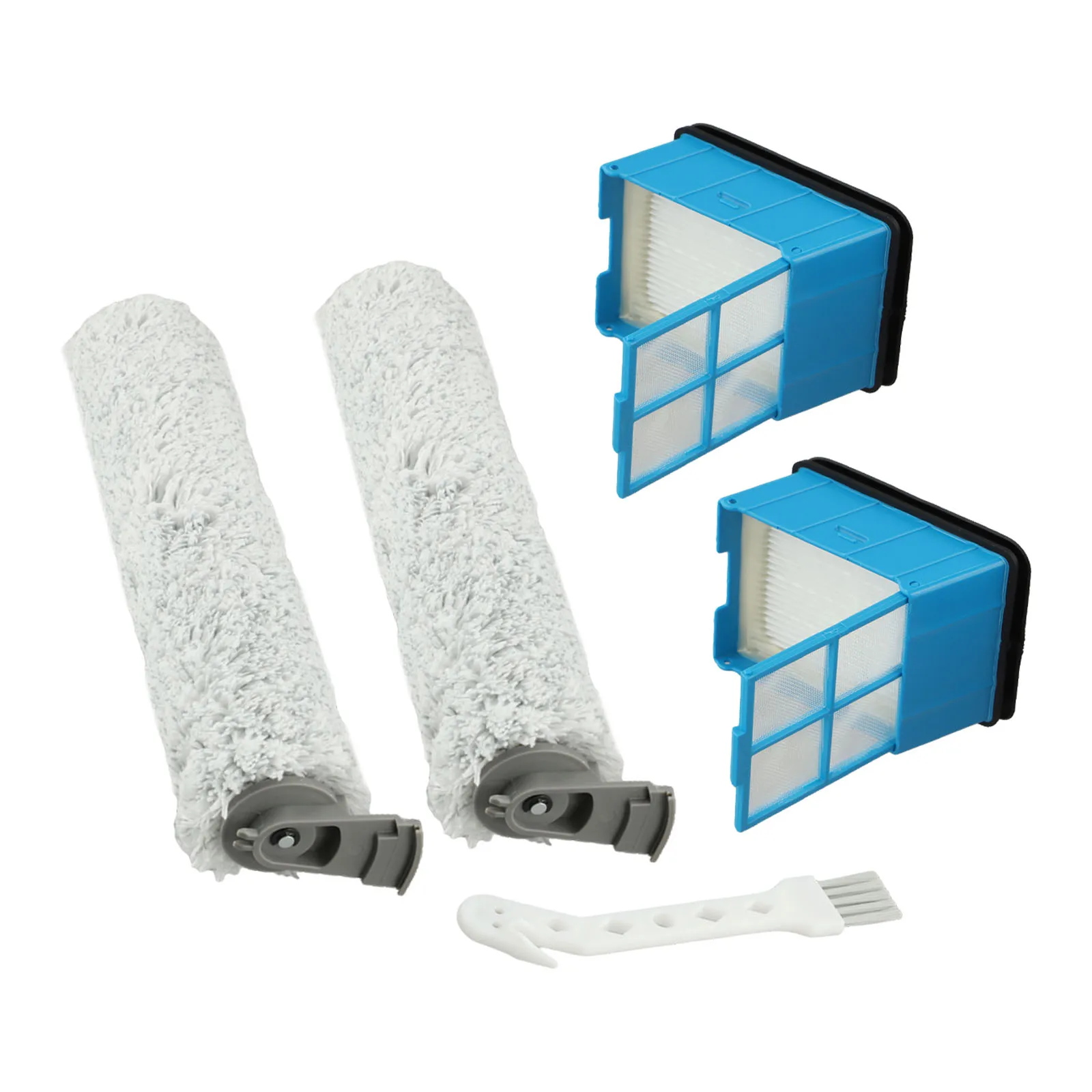 Набор роликовых щеток для пылесосов Bissell CrossWave и Omni Force 3912N 4046 (2 щетки и 2 фильтра)