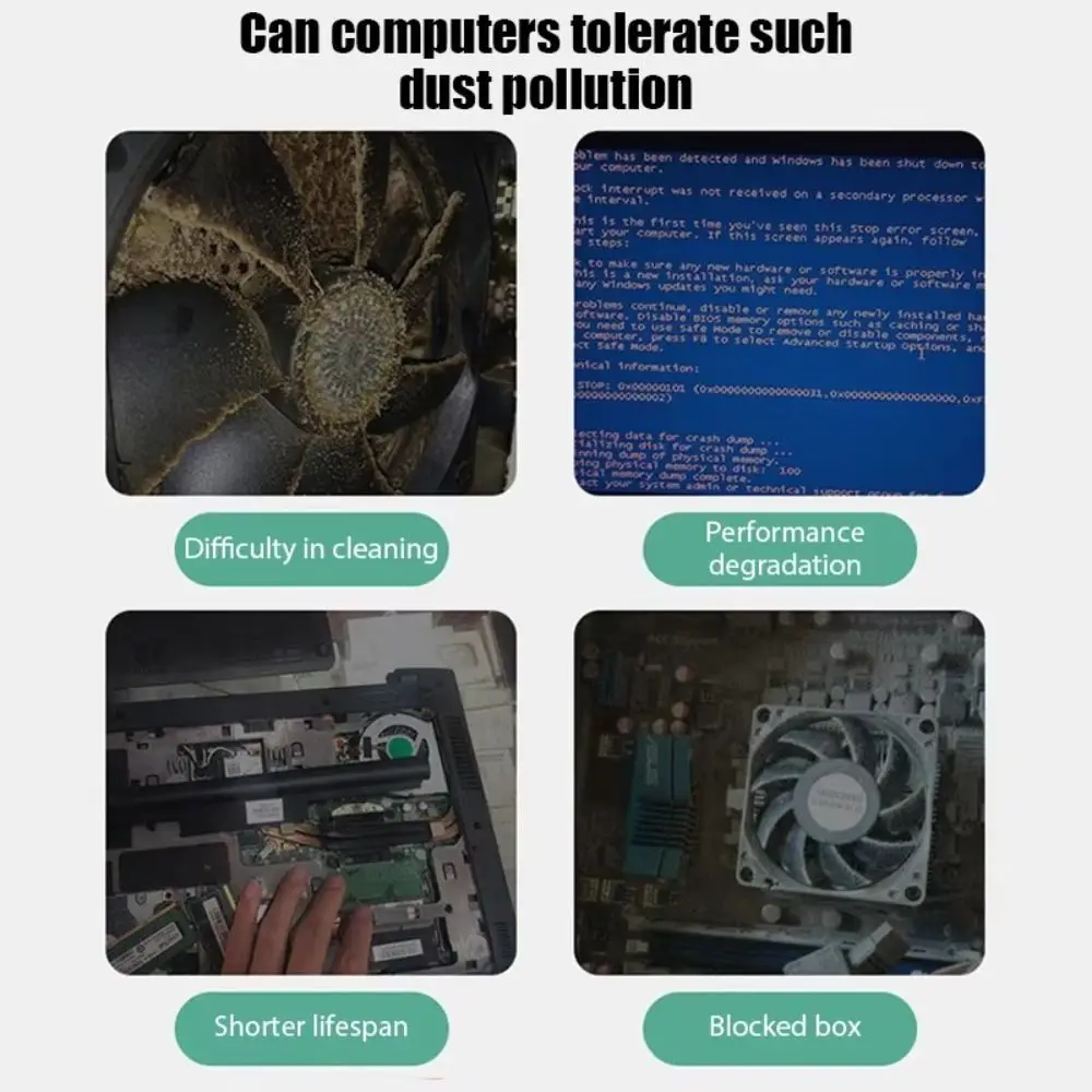 New PVC PC Chassis Dust Mesh Black 1M Cooling Dust Mesh Dust Filter