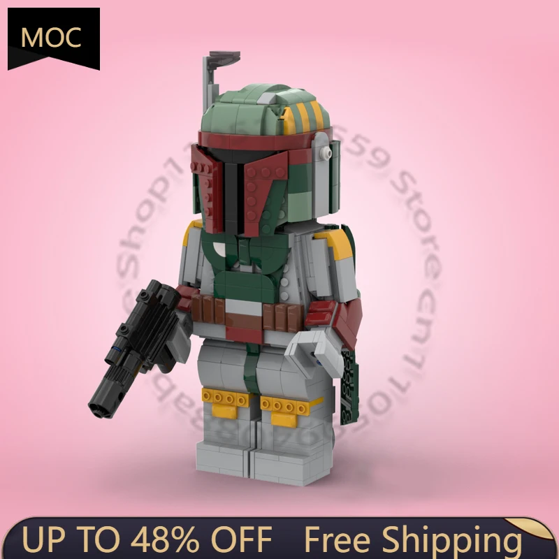 

917 деталей: Набор для сборки «Охотник за головами» (MOC), модульный конструктор, развивающий творческий дизайн, игрушка для мальчиков, подарок на праздник