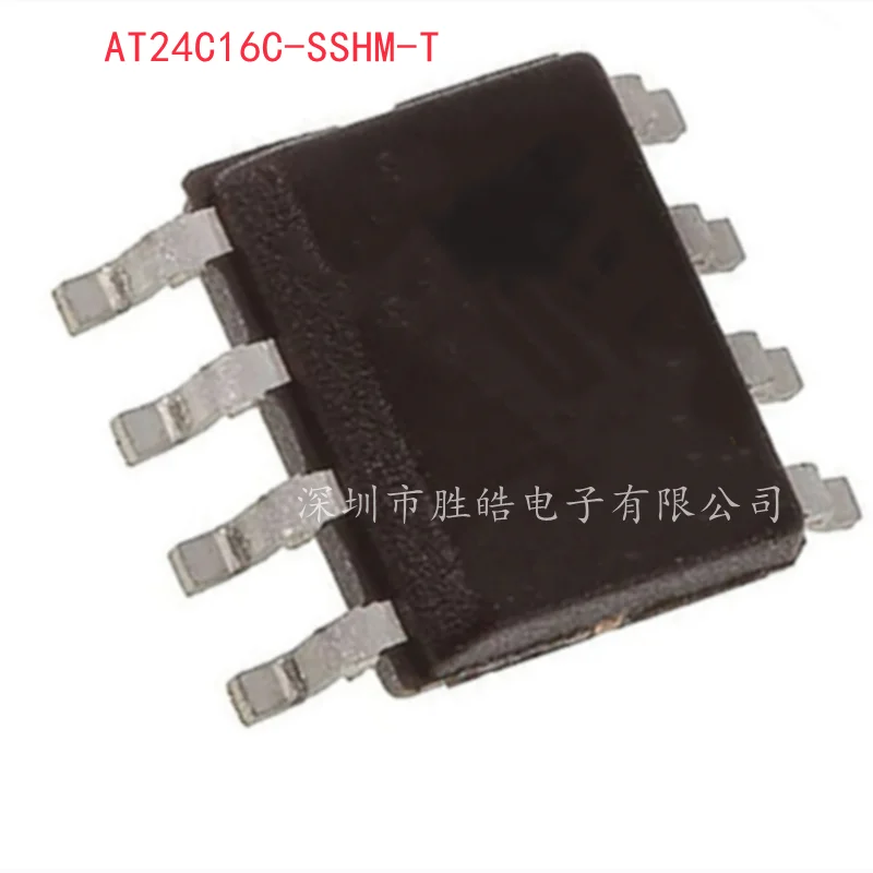 

(10PCS) NEW AT24C16C-SSHM-T AT24C16C 16CM SMD SOP-8 Version C Integrated Circuit