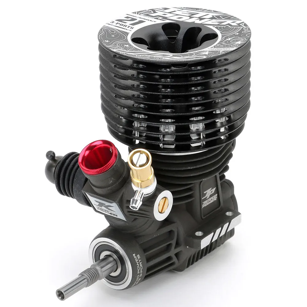 JETKO JP3 21 3.5cc Methanol Engine with Exhaust Pipe for RC Buggy Truggy Jetko Power 1/8 High-performance Racing Off-road Engine