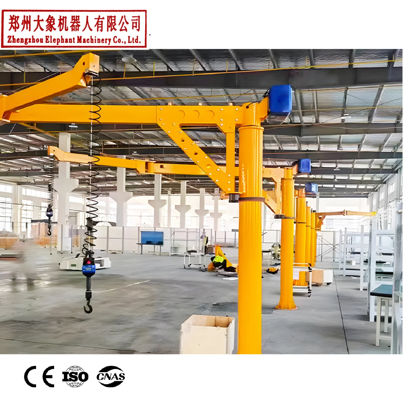 Customized 500kg Mini Mobile Crane Stable Quality Wall Mounted Jib Crane