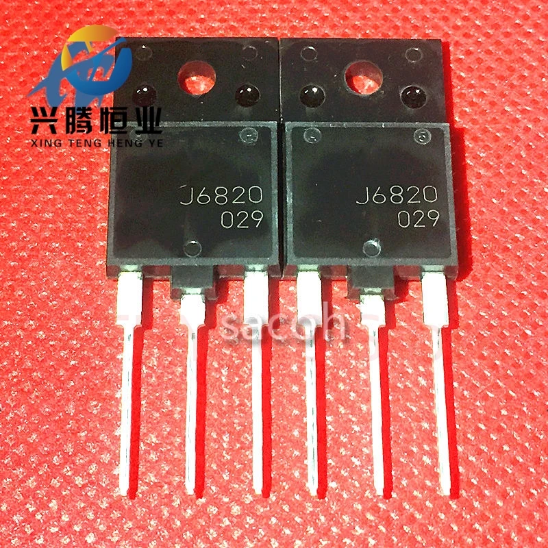 10PCS/lot FJAF6820 J6820 J6810 J6810D J6810A TO-3PF 20A 750V NPN Triple Diffused Planar Silicon Transistor