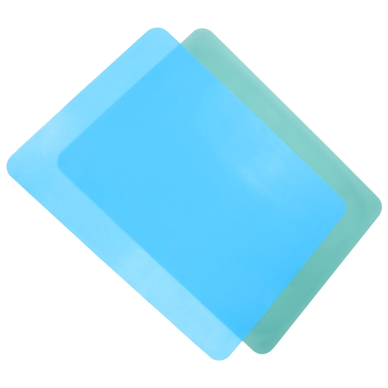 

2Pcs Silicone Pad for Crafts Nonstick Epoxy Resin Mat DIY Jewelry Casting Table Placemat Heat Resistant