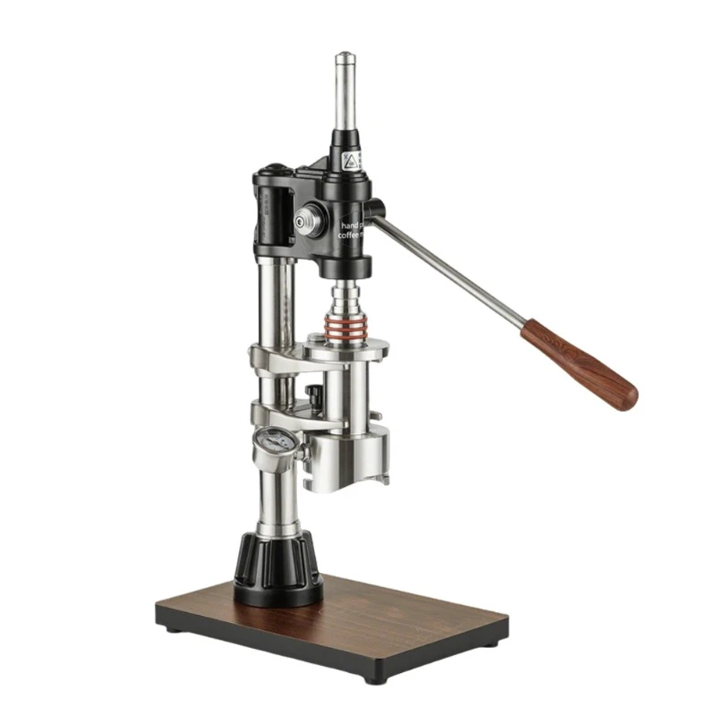 Handbetriebene Kaffeemaschine, kommerzielle Haushalts-Kaffeemaschine mit Zugstange