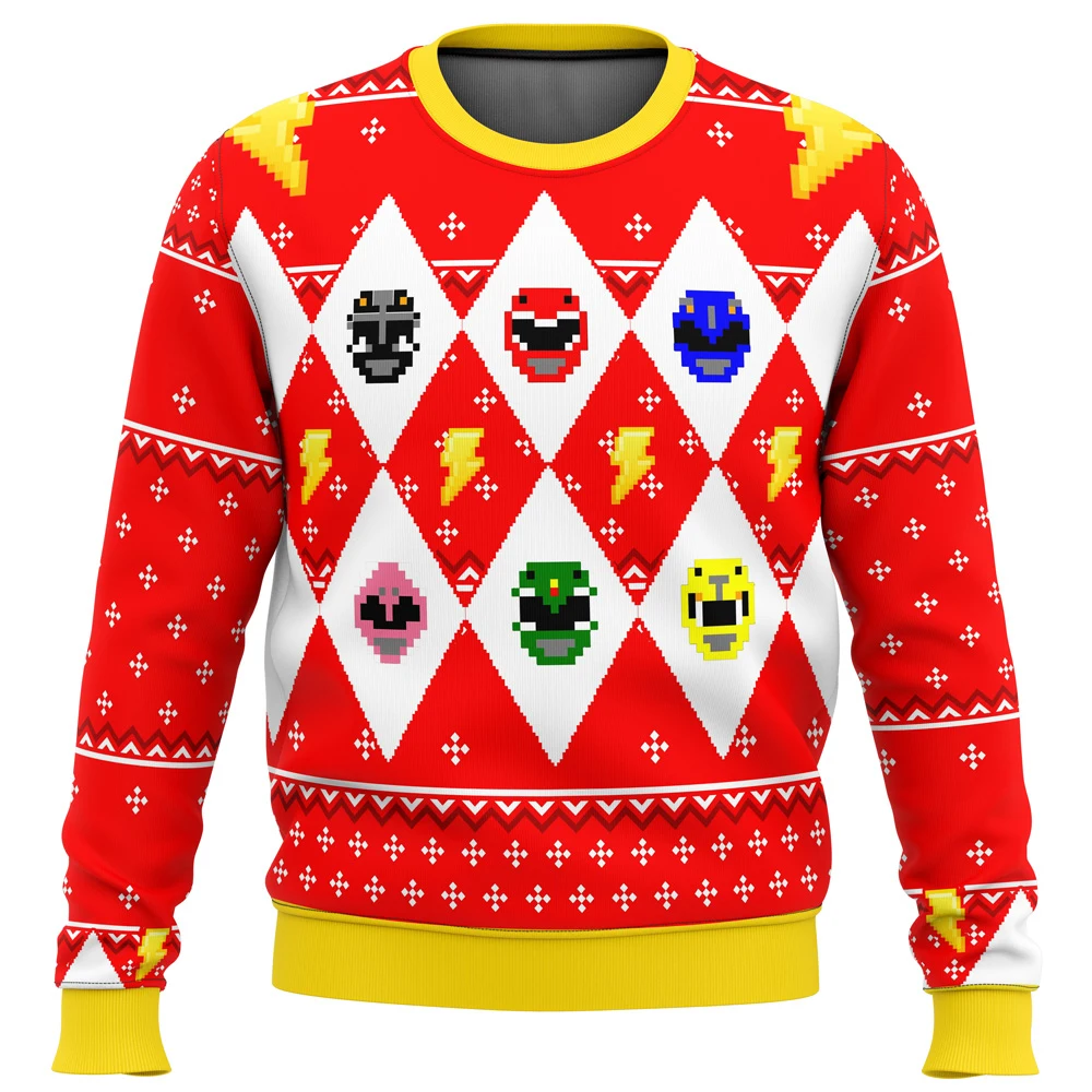 Christmas Carnival Ugly Gift Unisex New Christmas Autumn and Winter Sweaters 3D Printed Sportswear