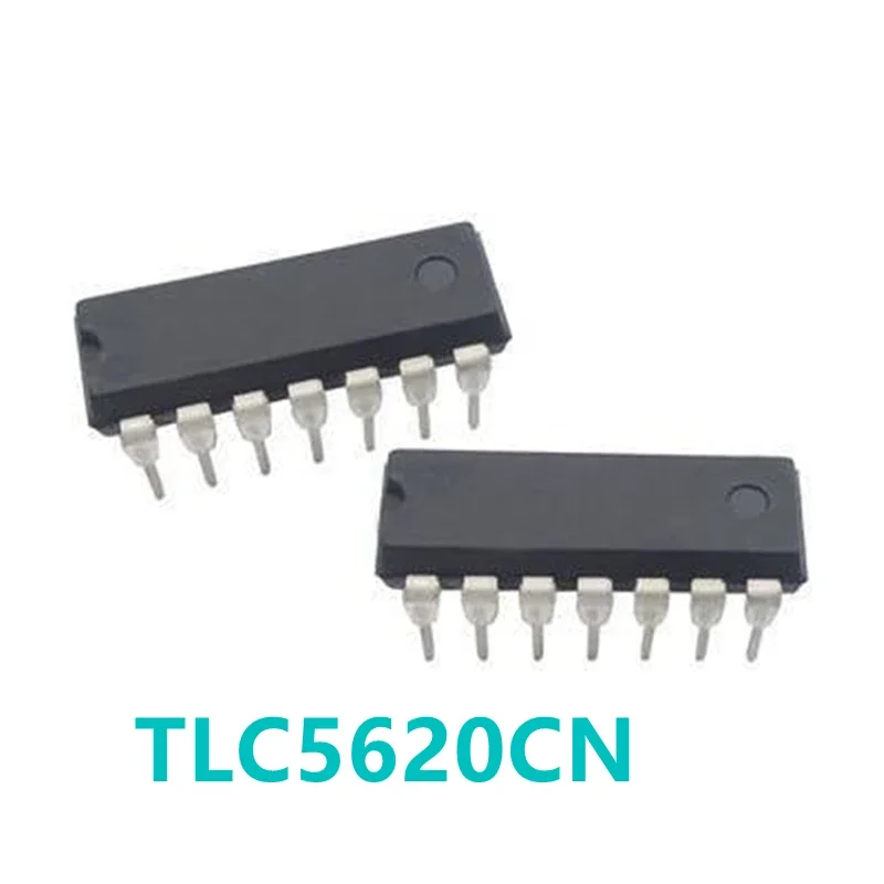 1PCS Direct-plug TLC5620 TLC5620CN DIP-14 Data Acquisition-to-analog Converter