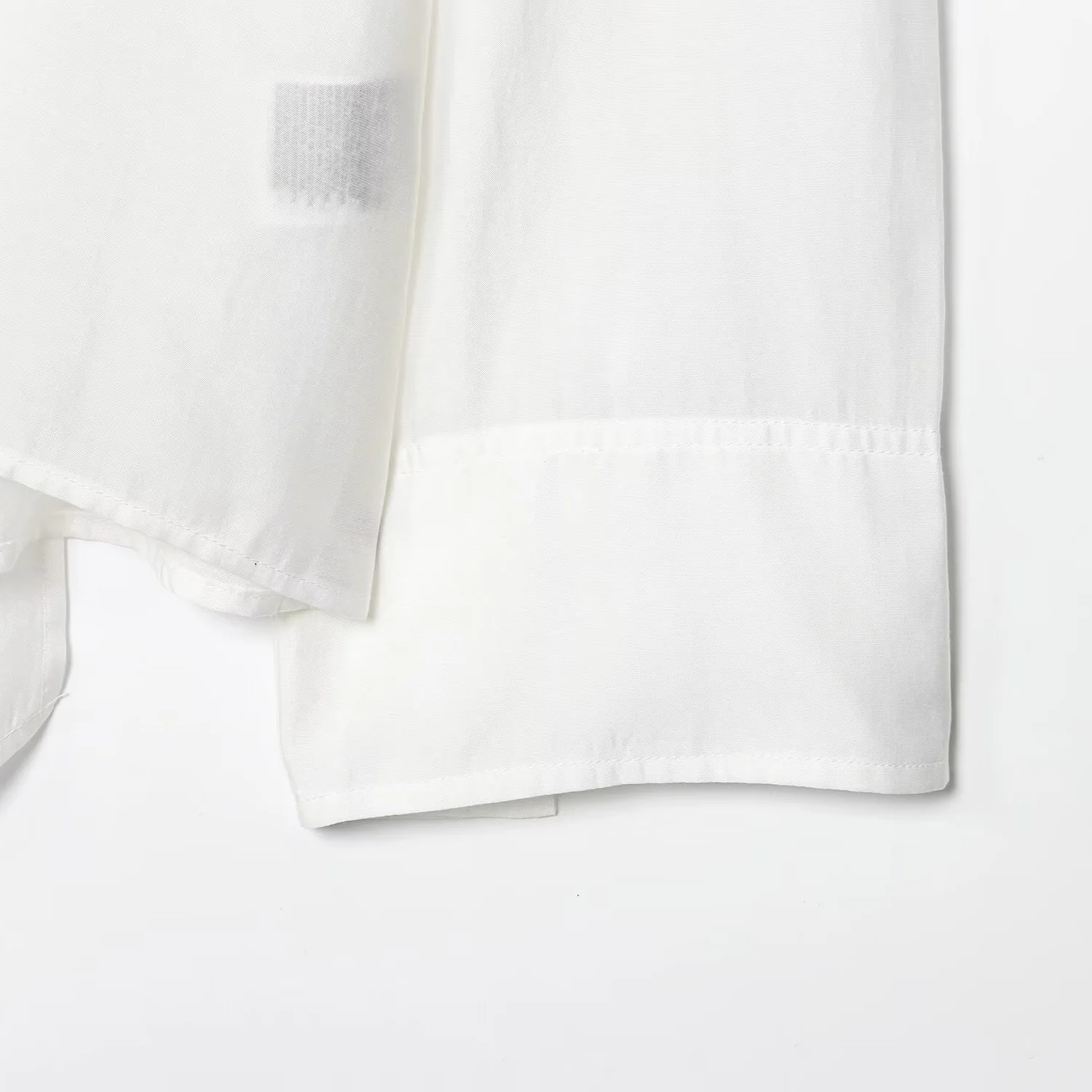 مجموعة الخريف الجديدة 2025 المرأة الفرنسية عبق نمط غير النظامية فضفاضة بلون سوينغ الرقبة طويلة الأكمام #6