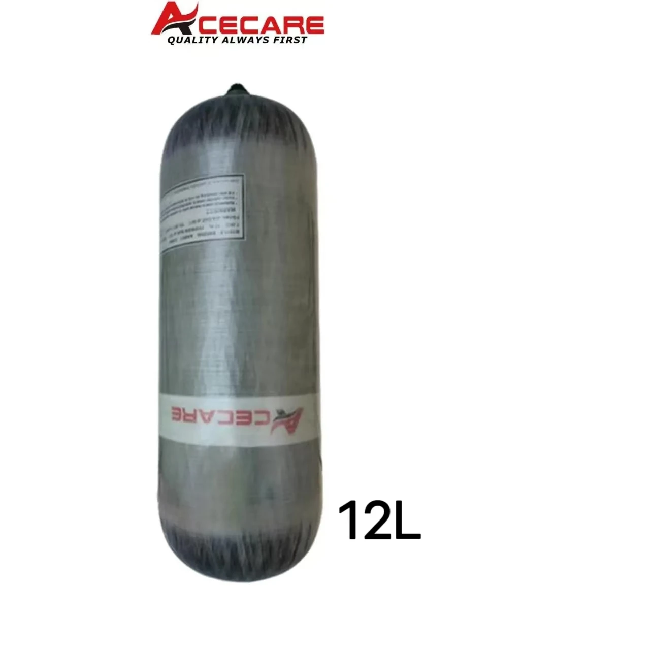 

ACECARE 12L цилиндр из углеродного волокна 4500Psi 300Bar воздушный цилиндр высокого давления большая емкость HPA бутылка для подводного плавания M18 * 1,5