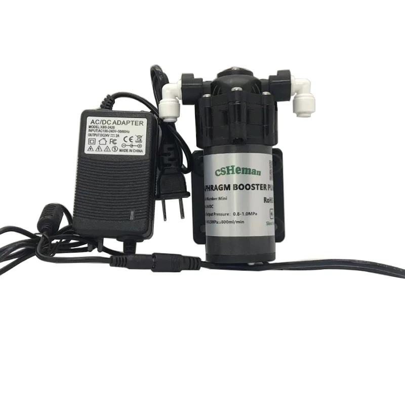 

RO 24V 75GPD Water Booster Silent Pump Reverse Osmosis Water System Pressure Increase Pump