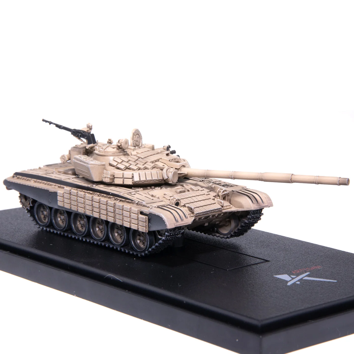 

AS 1/72 T72 T-72B1 main battle tank desert coating (Type A desert colored gun barrel) static finished model