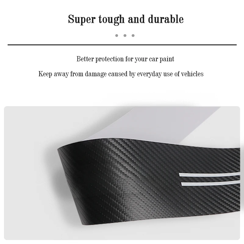 4pcs Car Door Sill Protector Stickers For Nissan X-Trail X Trail Leather Carbon Fiber Decor Decal Tuning Accessories