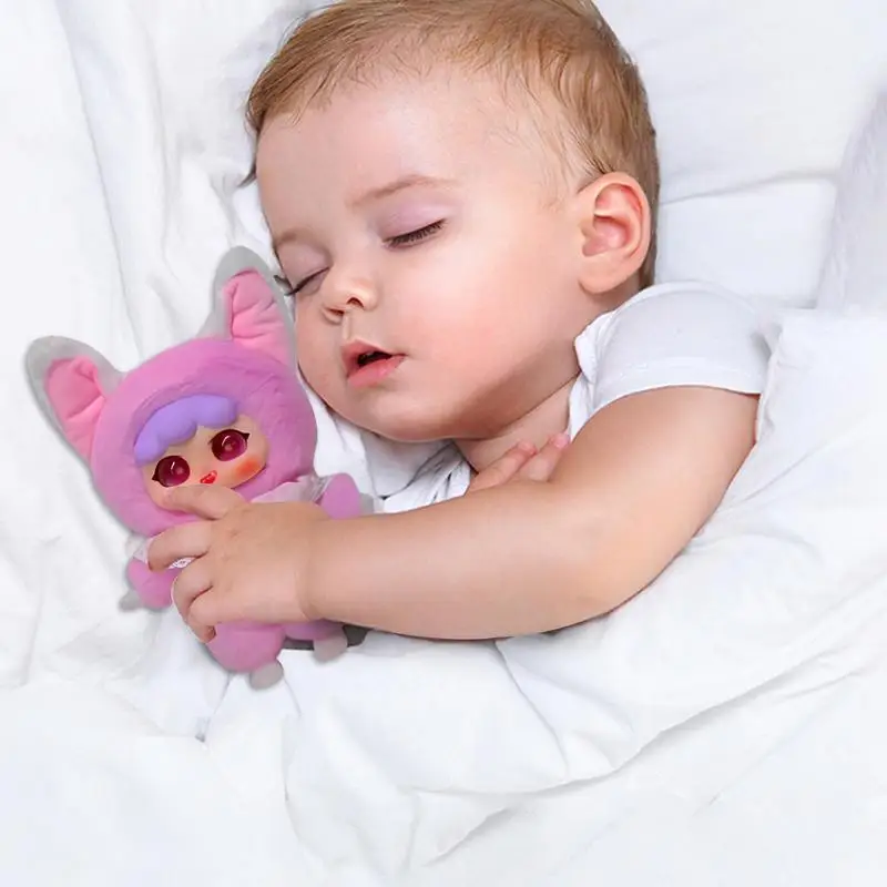 Plush Bedtime Doll 20cm Sleeping Toy For Kids Interactive Cartoon Figure Plush Storytelling Doll For Children's Day Back To