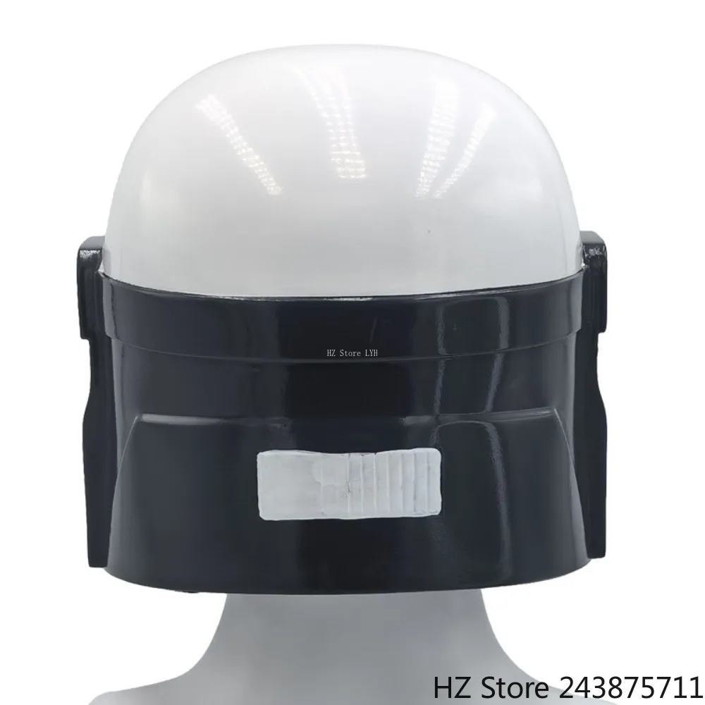 Black White Imperial Stormtrooper Cosplay Helmet Mask for