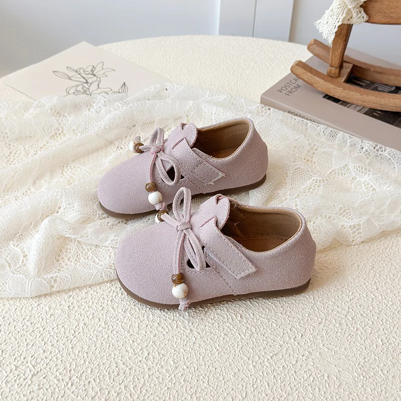 

Children Casual Shoes for Girls 2025 Spring Autumn New Fashion Korean Style Soft Bottom Anti-slippery Versatile Princess Shoes