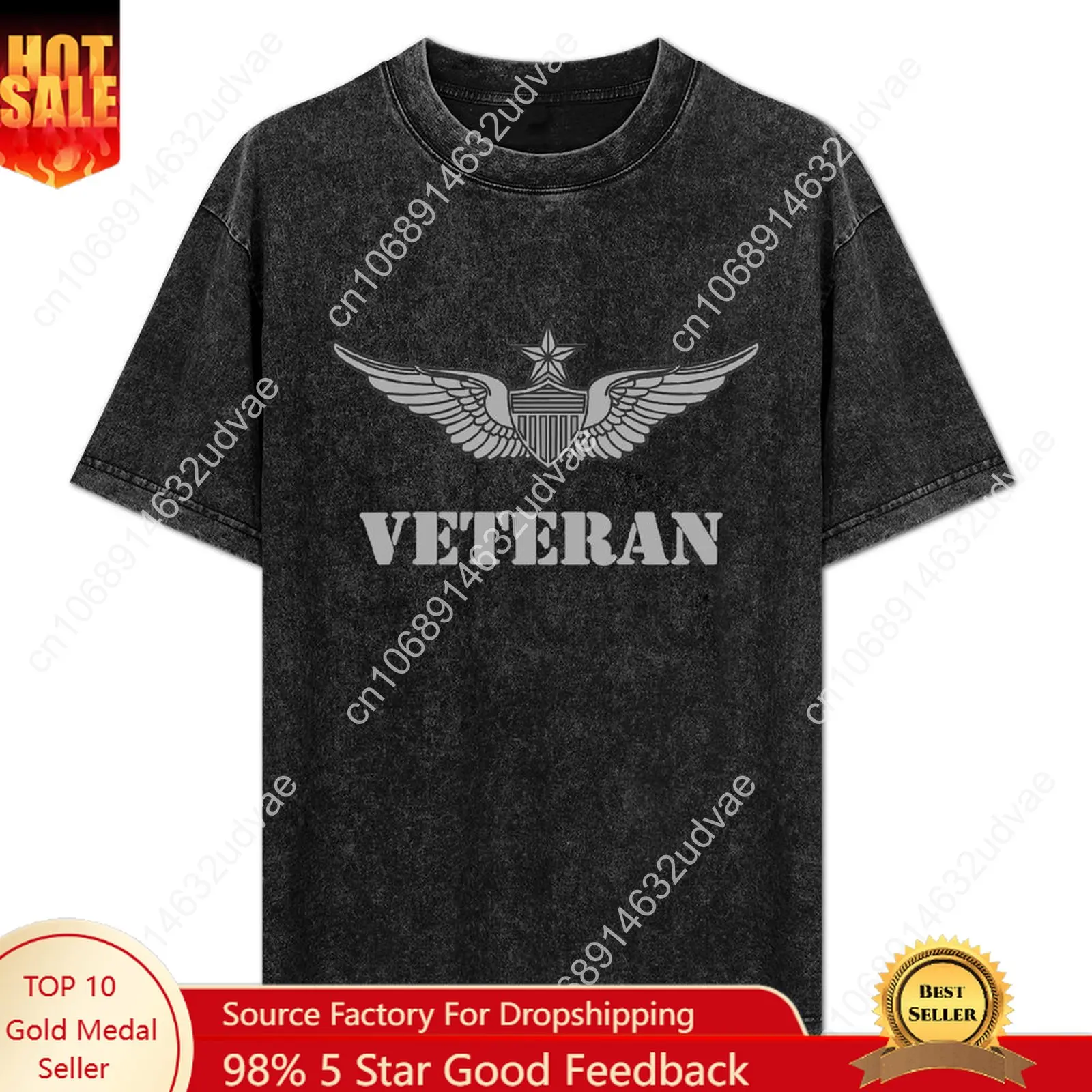 

US Army Senior Aviator Badge Pilot Wings Veteran Retro T shirts mans womans Tshirt sleeve T-shirt Custom tops clothes tshirt