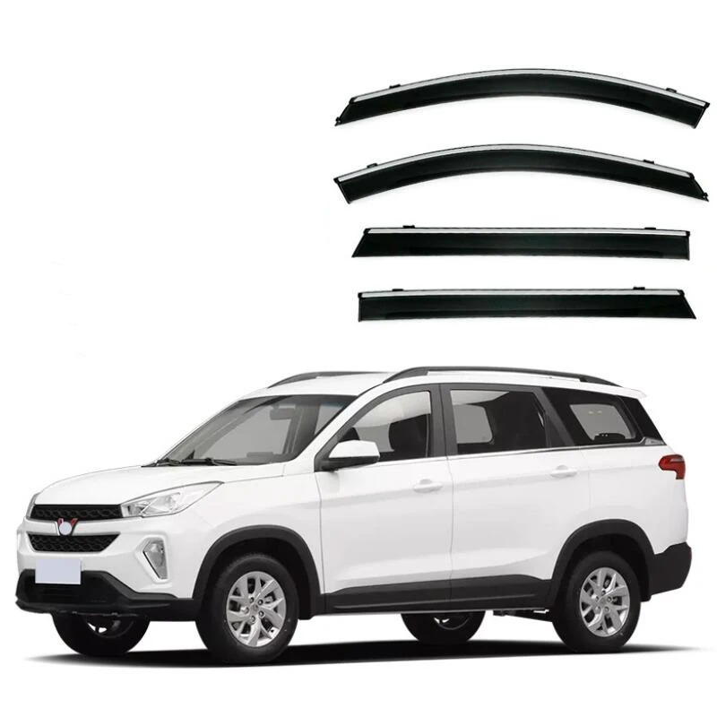 

Window Visor Awnings & Shelters Side Window Deflector For SGMW Wuling Hong Guang S3 2017 2018 2019 2020 2021 2022 2023 2024