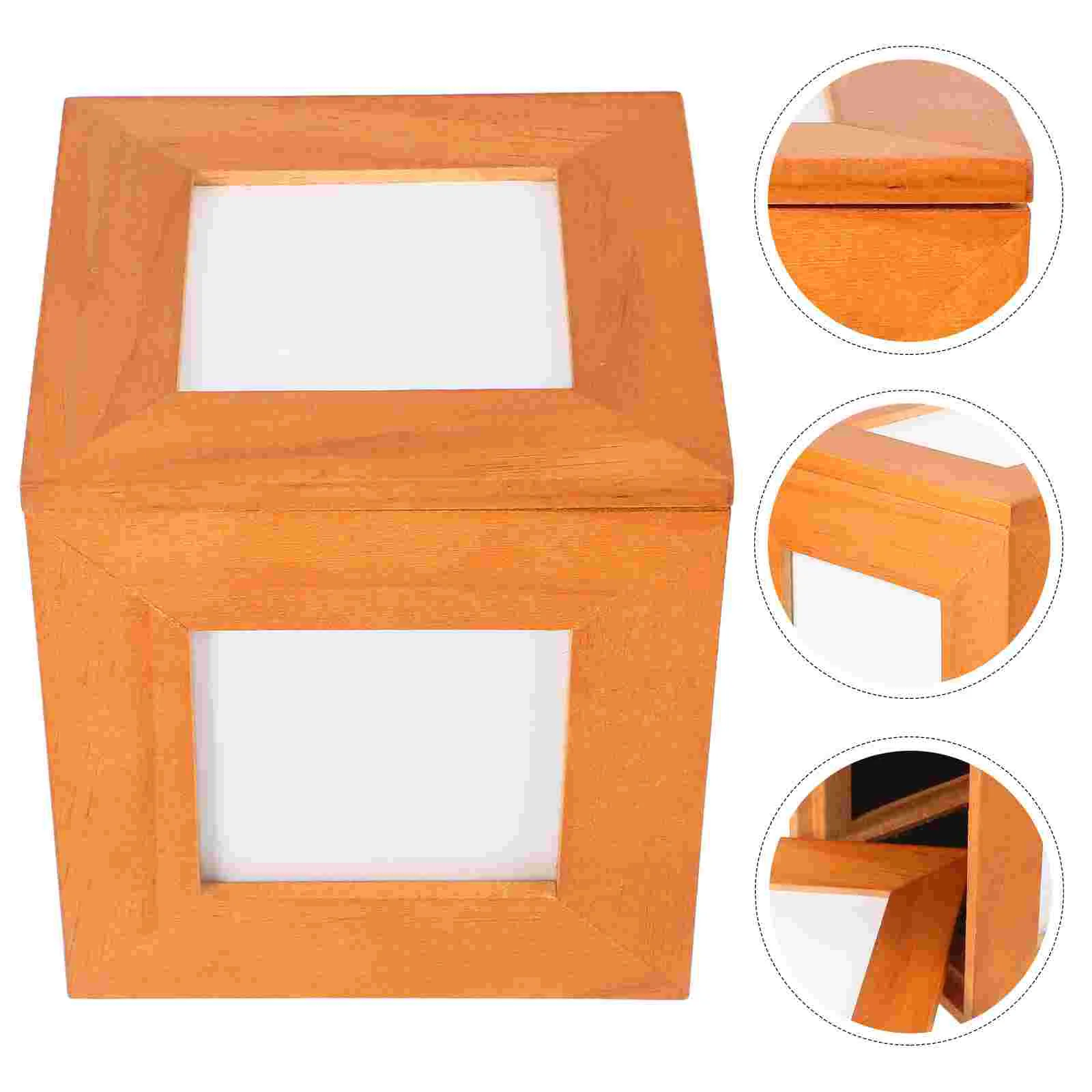 

Moving Boxes Medium and Large Wooden Photo Frame Gifts Desk Picture Frames for Office Pine