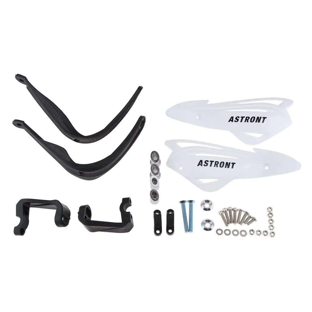 Aluminum Motorcycle Hand Guards Plastic Handlebar Protector Dual Sport Equipment for 22mm Motorbike Accessories