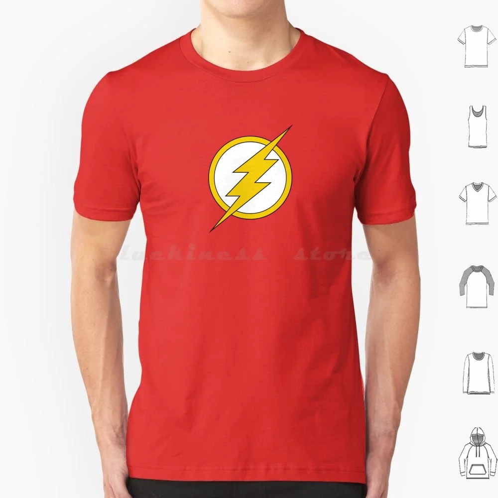 Barry Flash T-Shirt große Größe Baumwolle Barry Flash Allen Speed blitzschnell schnellste Superhelden Held Super Hope Force