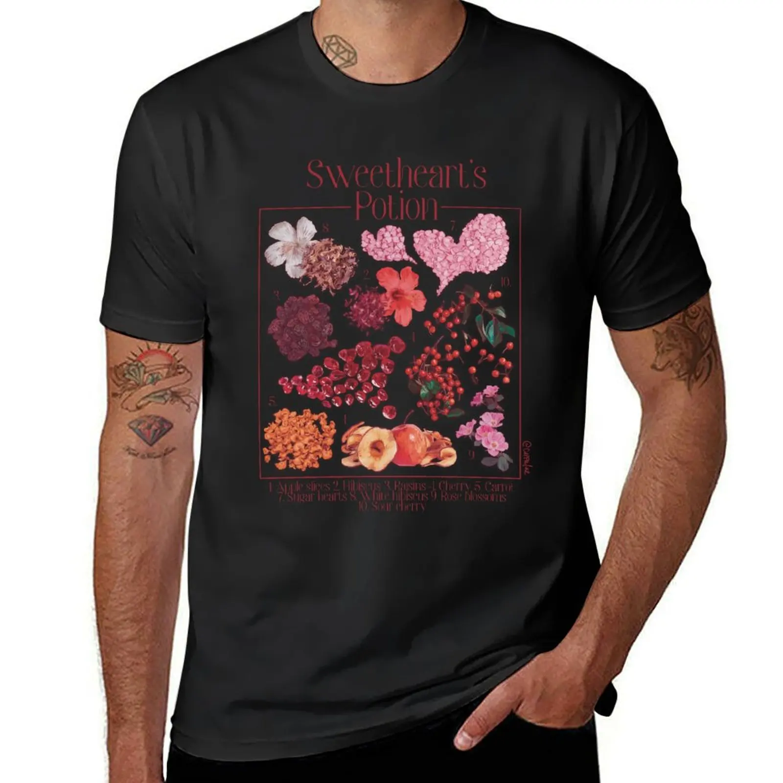 Sweetheart’s Potion T-Shirt plain sublime customs design your own summer top mens funny t shirts