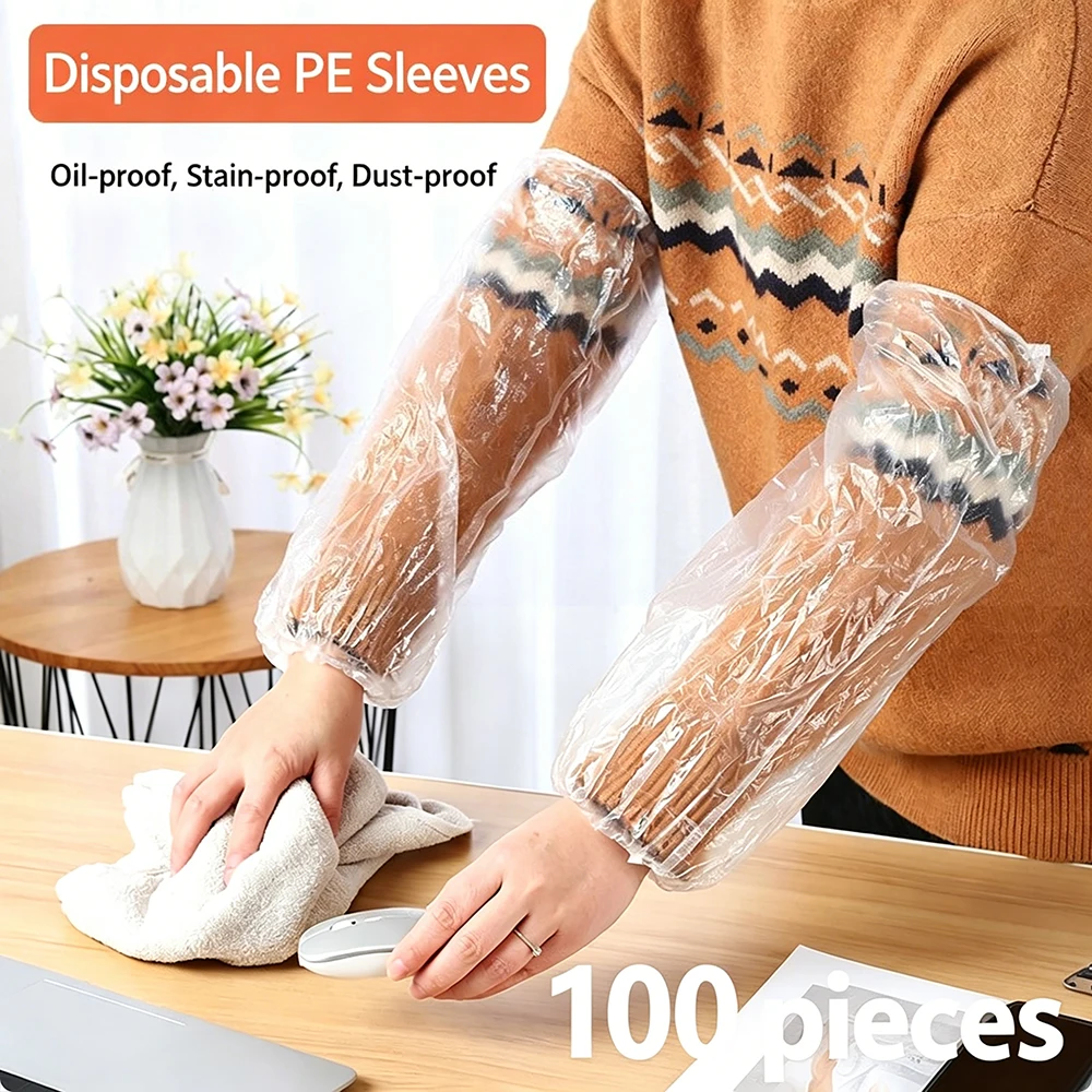 (100 adet) tek kullanımlık PE - Kitchen Helper Gadgets incelemesi ve fiyatı
