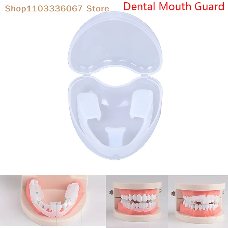 【HM】Molar Cover Tooth Guard Tooth Cover Anti Molars Dental Mouth Guard Prevent Night Teeth Grinding Bruxism Braces With Box