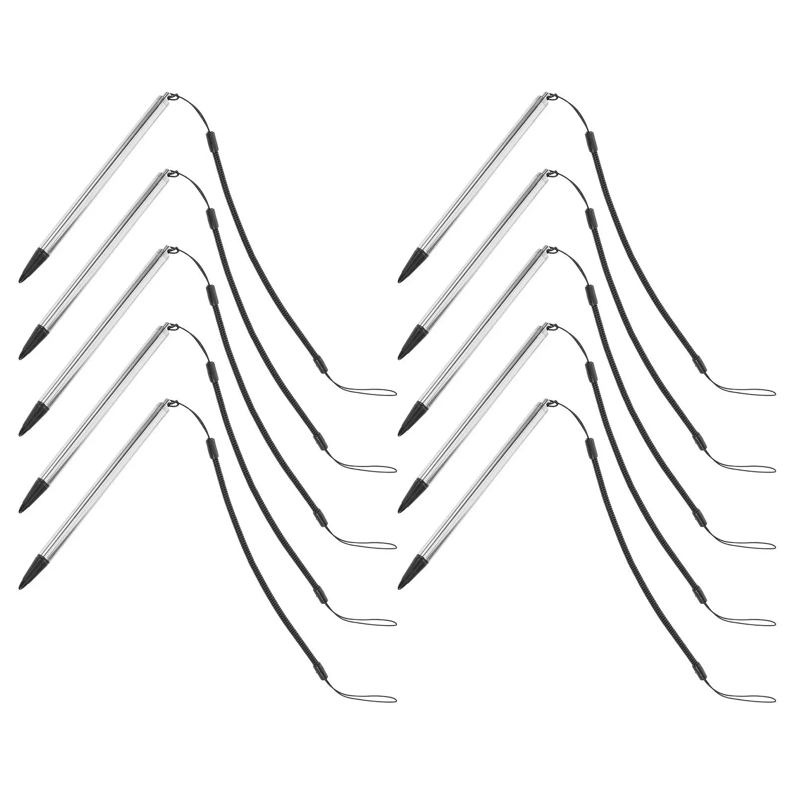 

10 шт. Стилусы для сенсорных экранов с жестким наконечником для точной письменной работы, рисования, заметок, универсальная совместимость с планшетами