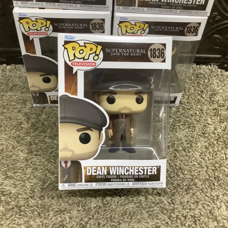 Auténtico Dean Winchester de Supernatural # Figura de acción Funko Pop 1836, muñeco de colección, modelo decorativo, juguetes de edición limitada, regalos coleccionables