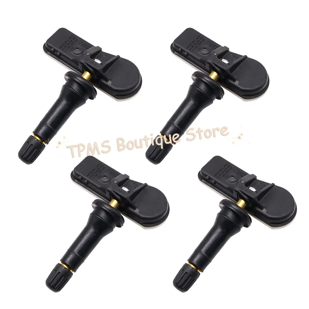 9802003680 9811536380 نظام أجهزة استشعار إطارات السيارة مستشعر TPMS 4 قطعة 433 ميجا هرتز لبيجو 301 207 SW 408 5008 508 شريك Tepee RCZ