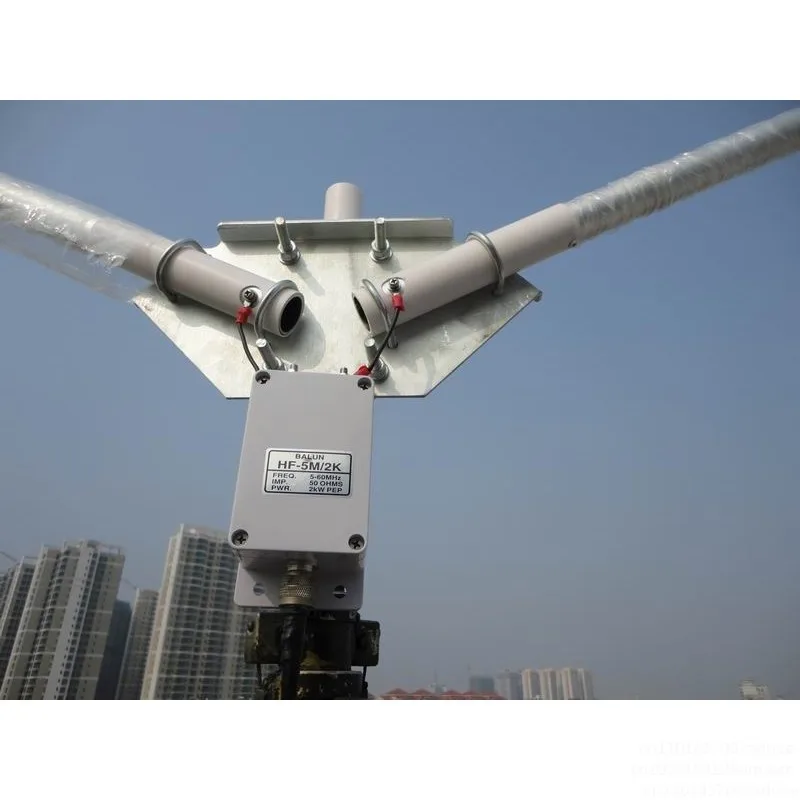 High-efficiency Short-wave Antenna 750V Positive V, 5-band Low-noise,with Excellent Performance
