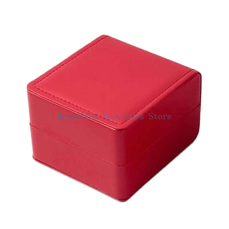 

Дорожный футляр для часов U4LF, ящик для хранения из искусственной кожи, аксессуары с узором личи, витрина, держатель для для