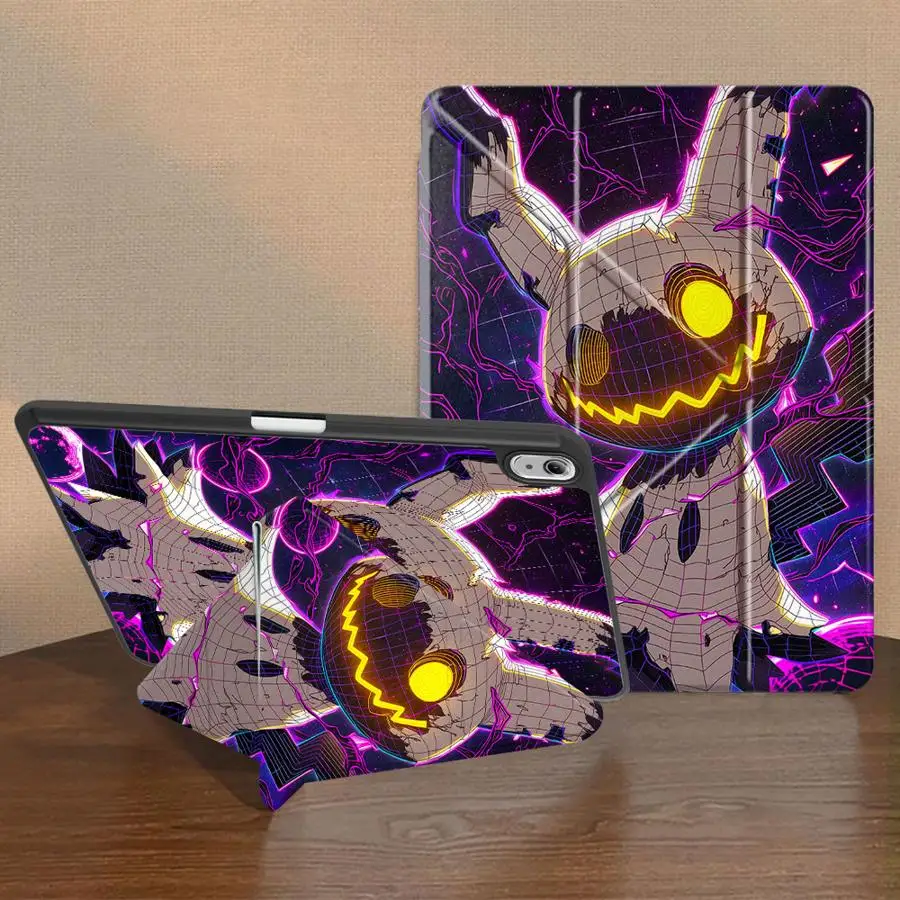 Hot Pokmeon Mimikyu Tablet Case For Samsung For Galaxy Tab S9+ S9 FE S10 S10+ S7 FE S8 A8 2022 S6 Lite 10.4 inch A11 Plus S7+