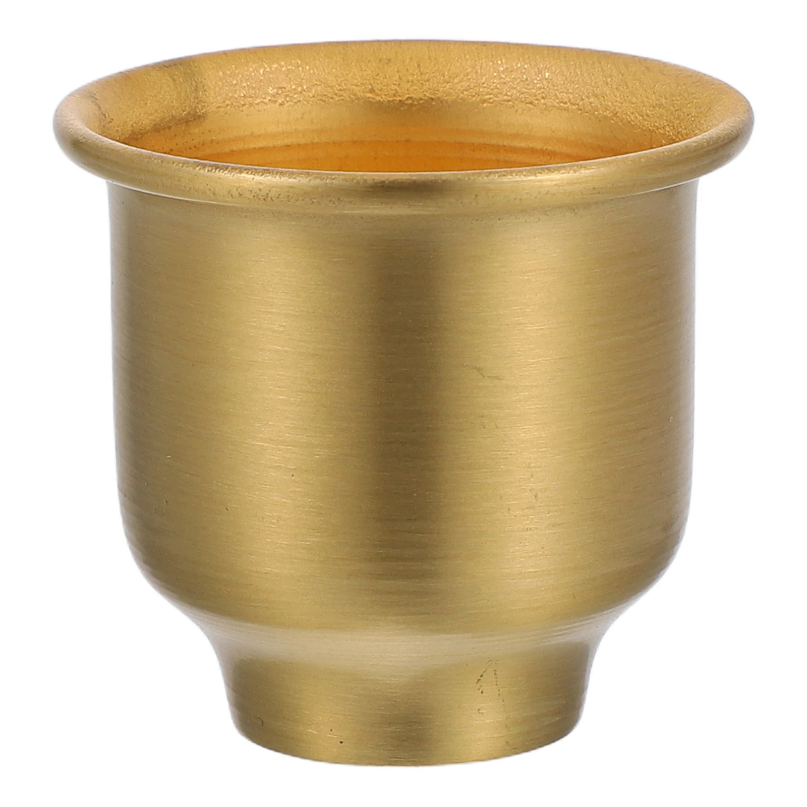 

Brass Lamp Cup E14 C Cover Socket Protector Vintage Home Decor Metal C Bowl Mount Holder Light Shade Chamberstick