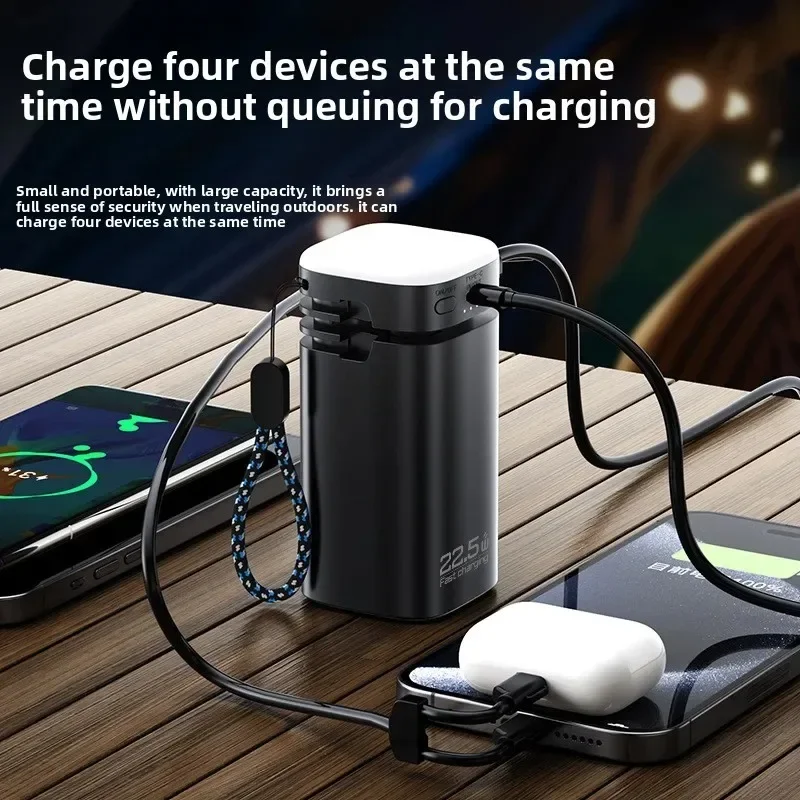 

Super Fast Charging Power Bank 20000mAh 22.5W For Travel For Camping For IPhone Xiaomi Samsung Huawei Portable PowerBank