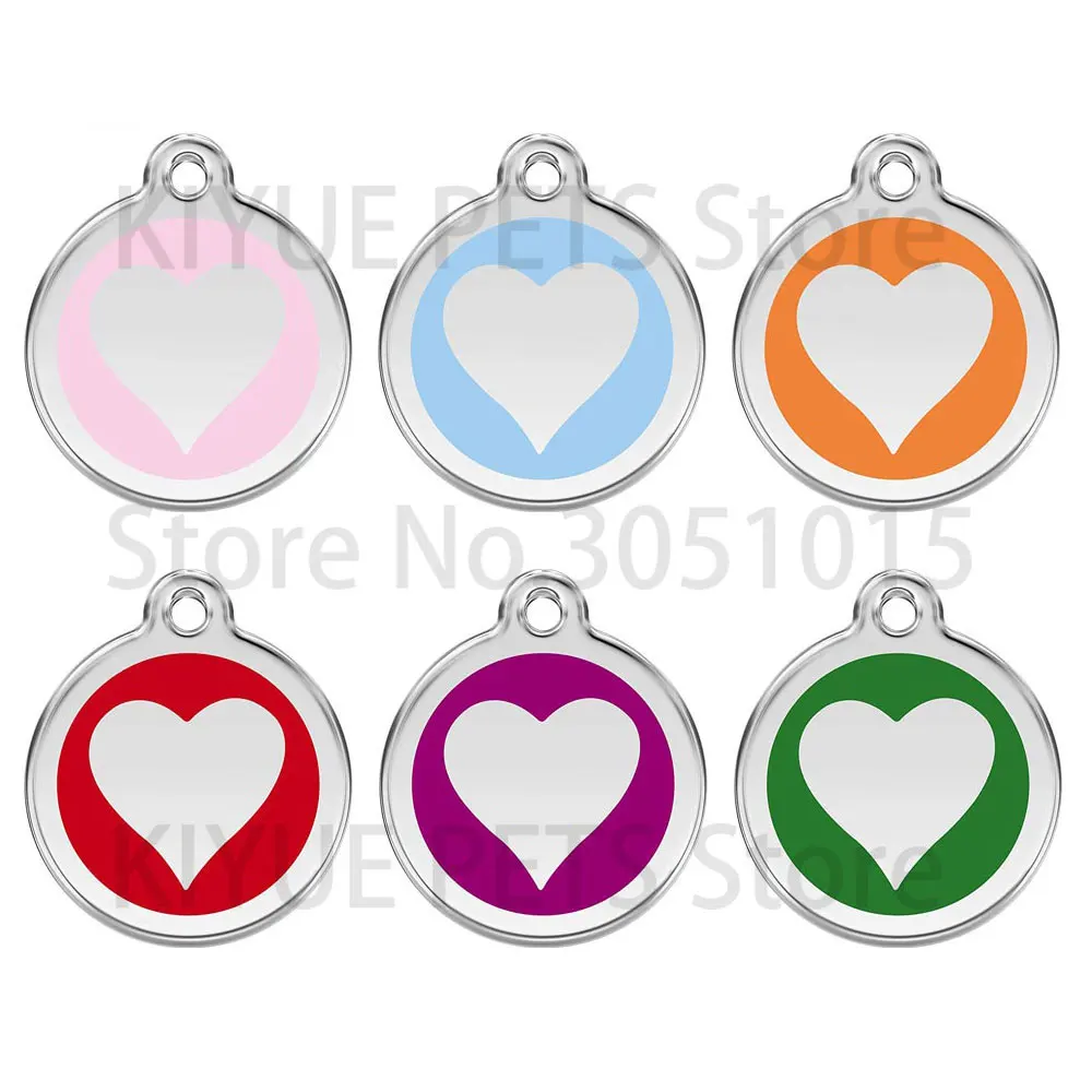 wholesale 100X Engraving Dog ID Tag Pet Tags Collar Accessories Decoration Customized Dogs Tags Name phone Bone Paw Shape