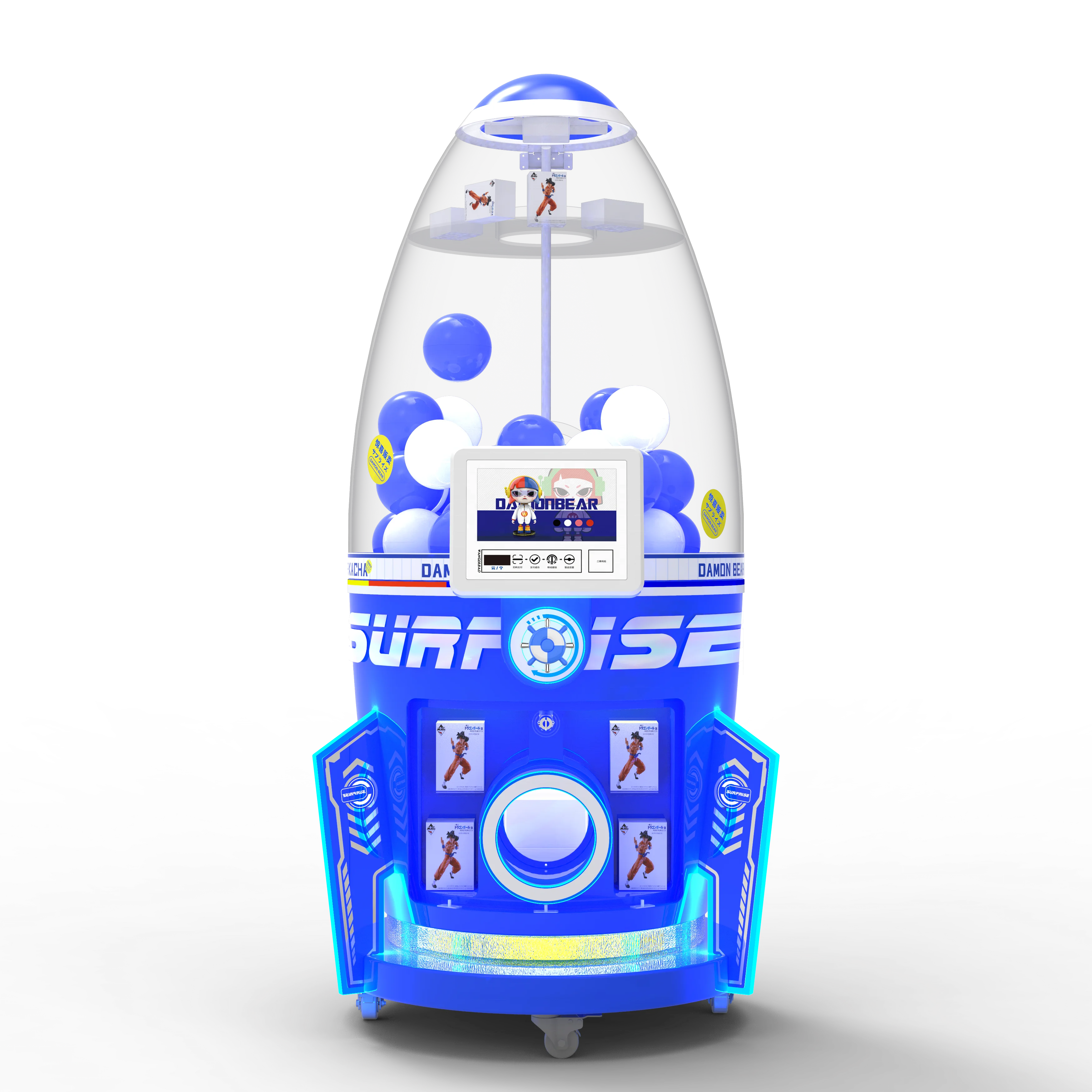 

Amusement Game Center Shopping Mall Center Coin Operated Game Machine Floating Capsule Vending Machine