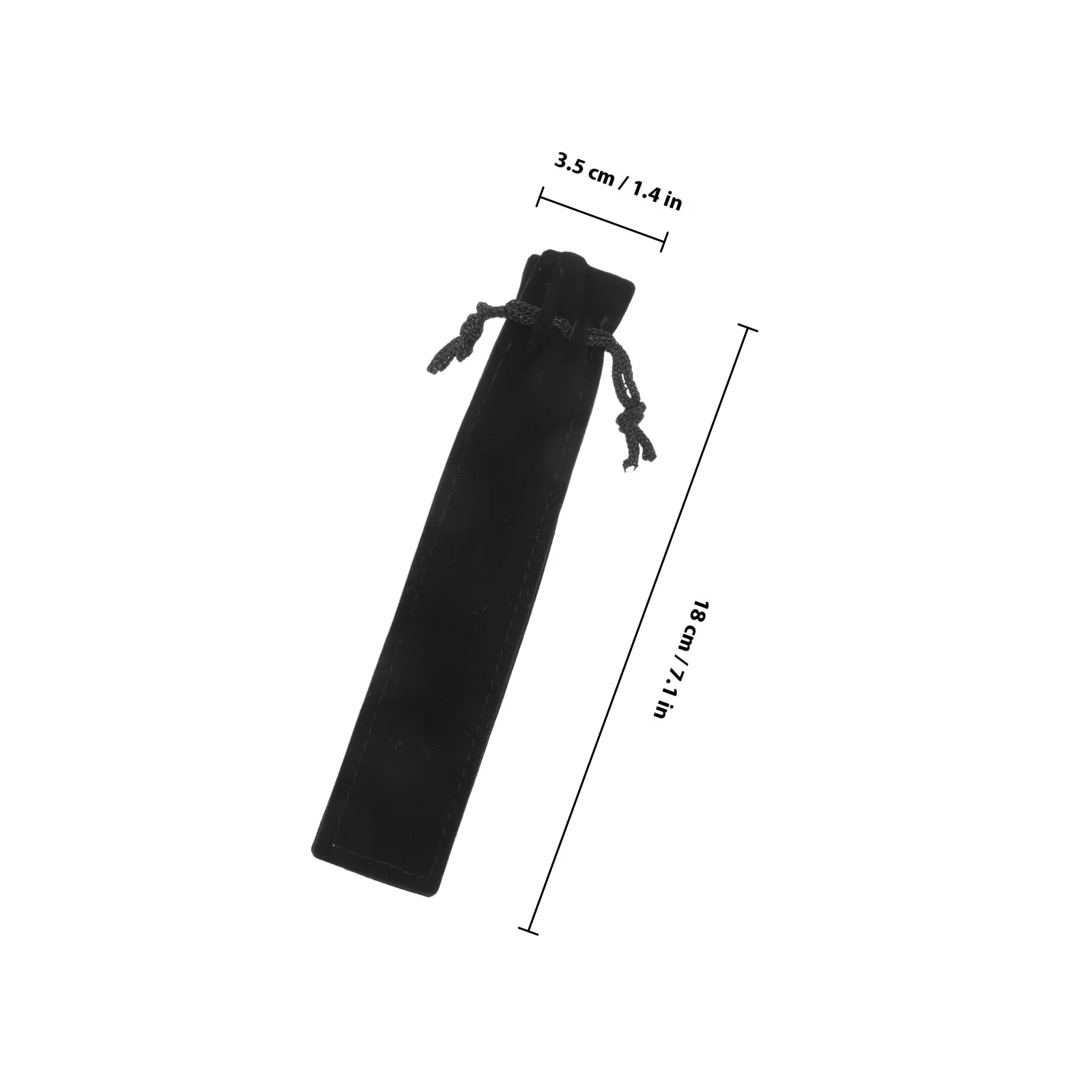 25 قطعة كم القلم الفانيلا الرباط الحقيبة حامل قلم حافظة واقية لتخزين القرطاسية المنزلية مكتب المدرسة #3