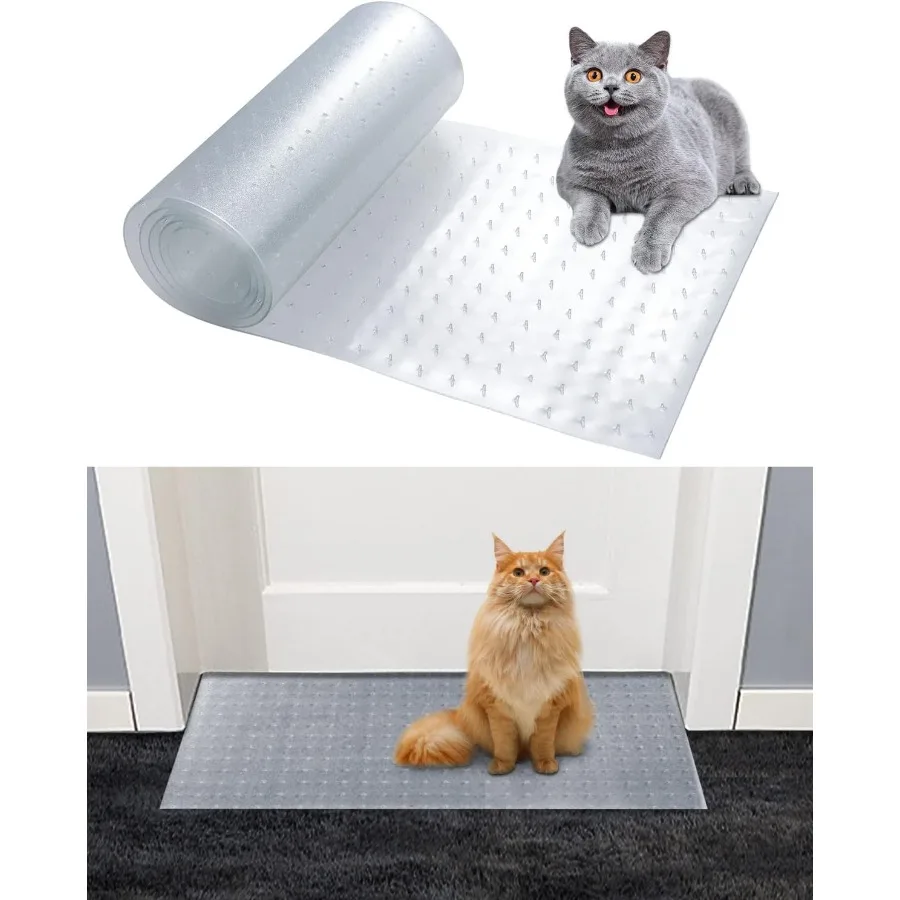 

8.2Ft Cat Carpet Protector for Doorway Under Door Carpet Protector Prevent Carpets Rugs from Scratching Tearing at Doorway