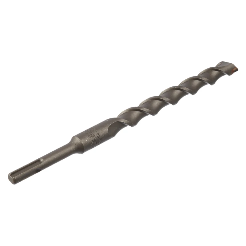 1 шт., 18 мм, электрическое ударное сверло с круглой головкой, 260 мм, сверление по бетону, две ямы и две канавки для сверления стен, прочный