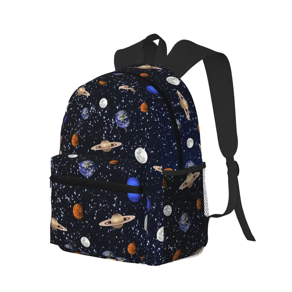 Solar System Space Planets Universe Student Backpack School Bag Hiking Travel Daypack for Men Women Bookbag Shoulder Bags