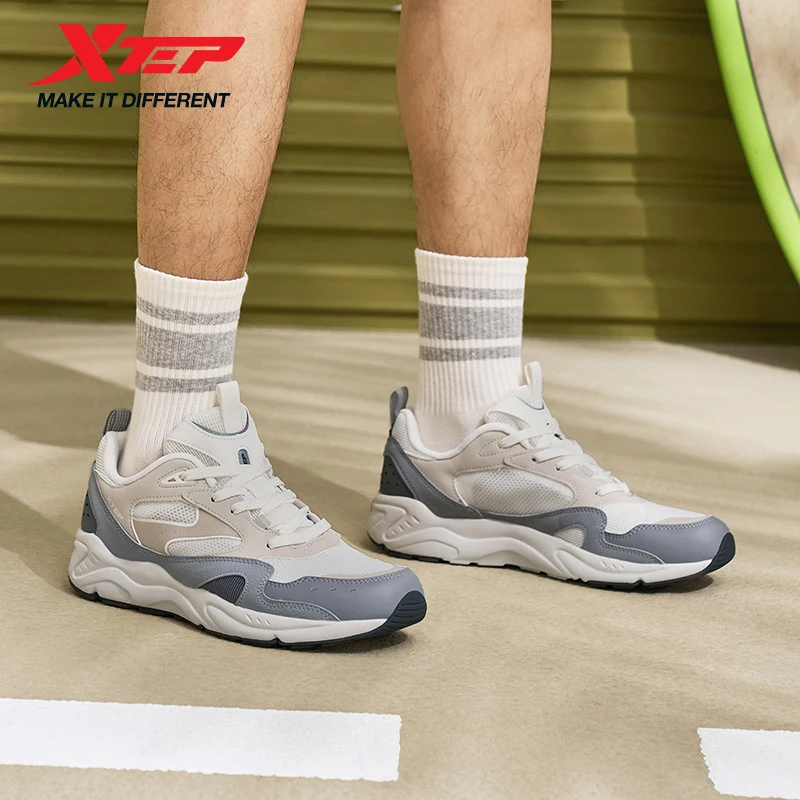 

Xtep повседневная обувь для новорожденных для мужчин, лето 2021, модная легкая и универсальная походная обувь, уличная спортивная обувь 976219320038