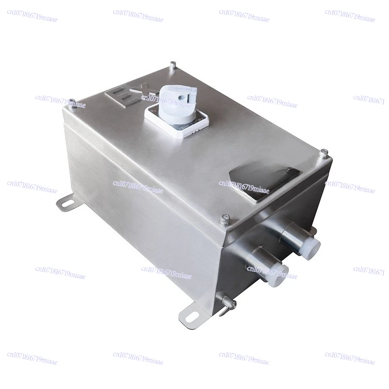 Stainless Steel Explosion-proof Distribution Box 304 Button Box Junction Box Complete Set of Dust Explosion-proof Lighting