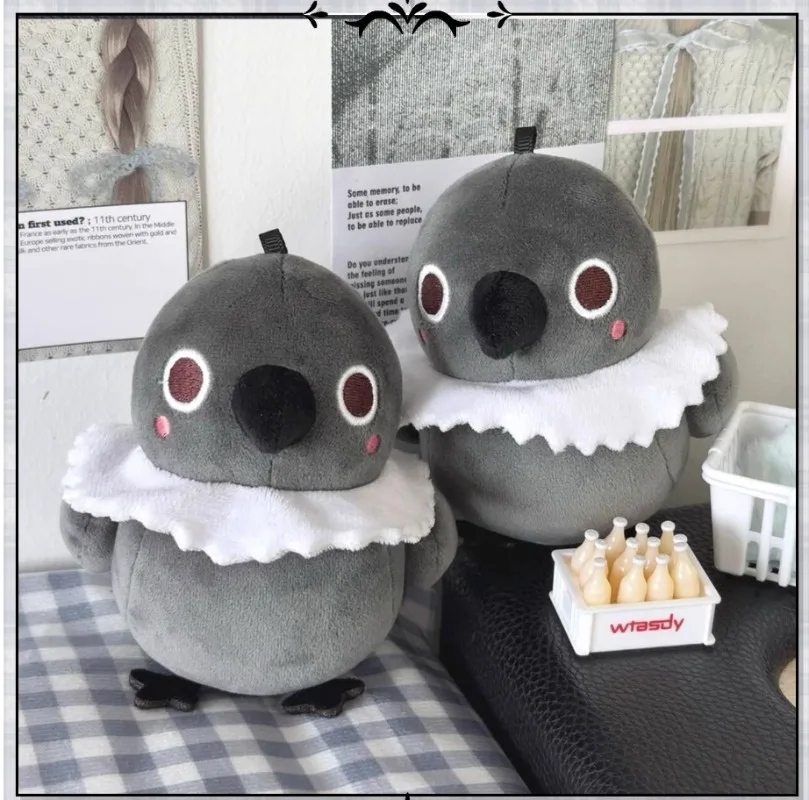 10cm Game Love and Deepspace Sylus Kawaii Plushies Toy Keychain Cartoon Cosplay Anime Crow Plush Stuffed Doll Bags Keyring Gift